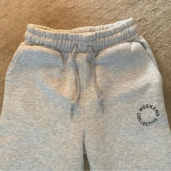 ASOS Weekend Collective oversized sweatpants gray marl - Picture 3 of 8